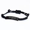 AddictiveDesignsCo Juggling Enthusiast Gifts, Funny Quote Rope Bracelet for Birthday Men Women Friends, Adjustable Black Stainless Steel with Interlaced Rope view 2