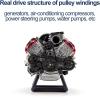 VITIWEDTY Engine - V8 Engine Kit, V8 Engine Model Kit That Runs, V8 Engine Model Kit That Works for Ax90104 Scx10 Capra Vs4-10 Pro Ultra Model Car view 3