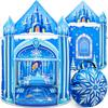 Mnagant Princess Play Tent,Kids Toys for Girls,Ice Castle Kids Tent Indoor and Outdoor, Large Imaginative Playhouse 51" X 40" with Carrying Bag for 3-12 Years Old Girls Gift view 1