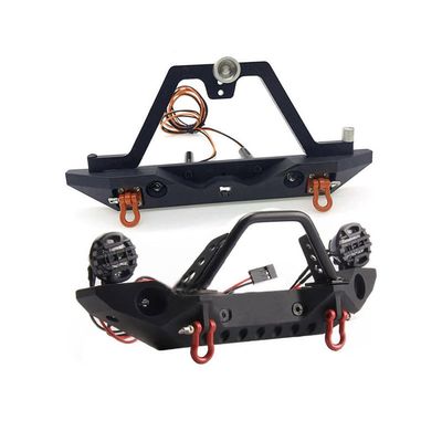 Aluminum Front and Rear Anti-Collision Bumper Kit RC Parts for Traxxas TRX-4 Axial SCX10 90046 90047 1/10 RC Crawler Car