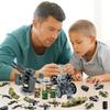 350+ PCS Military Weapon Pack Accessories for Swat Team Building Block Toy Military Weapon Set Include Camouflage Guns for Army Equipment Gear Sets Compatible with Mini Figure of Major Brand view 2