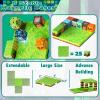 200PCS Magnetic Building Blocks with 6 Base Plate, Magnetic Blocks Cubes for Kids Ages 4-8, Stacking Magnet Blocks STEM Building Toys for Boys Girls Ages 3 4 5 6 7 8-12 Christmas Birthday Gifts view 3