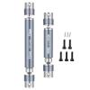 1/24th RC Steel Center Drive Shaft CVD 40+53mm for Axial SCX24 AXI00001 C10 Wrangler JLU Bronco 4WD Crawler Car (Grey) view 1
