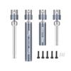 1/24th RC Steel Center Drive Shaft CVD 40+53mm for Axial SCX24 AXI00001 C10 Wrangler JLU Bronco 4WD Crawler Car (Grey) view 3