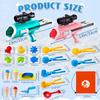 JJRAP 28 Pack Snow Toys-Snowball Maker Toy for Kids Winter Outdoor Toys with Snowball Launcher, Duck Snowball Maker, Animal Sand Molds for Toddlers Kids Boys Christmas Girls view 2