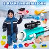 JJRAP 28 Pack Snow Toys-Snowball Maker Toy for Kids Winter Outdoor Toys with Snowball Launcher, Duck Snowball Maker, Animal Sand Molds for Toddlers Kids Boys Christmas Girls view 3