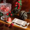 LIOOBO 12pcs Unfinished Wooden Sled Model Decoration for Home Decor DIY Craft Mini Sleigh Centerpiece for Christmas Table and Festive Projects view 2