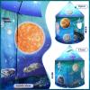 Kaivee Space World Play Tent Pop Up Kids Indoor Sensory Playhouse Children Foldable Kids Tent for Boys Girls Toddler as 3 4 5 6 7 Years Gift as Birthday Christmas Toys view 4