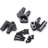 JGGZONE Aluminum Tie Rod Linkage Skid Plate Link Mounts Metal Upper Center Link Mounts Compatible with RC Crawler Car Axial SCX10 III AXI03007 AXI03006 AXI03027 1/10 RC Car Upgrades view 3