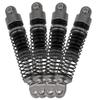 Pothyes 53mm 59mm 66mm 78mm Aluminum Long Threaded Shocks Absorbers Oil Damper for 1/18 RC Crawler TRX4M TRX-4M KUpgrade Parts (53mm-gray) view 1