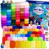 Air Dry Clay 102 Colors, Modeling Clay for Kids, Model Magic Clay, DIY Molding Clay Kit with Sculpting Tools, Soft and Non-Sticky, Arts and Crafts Gift for Boys Girls Kids view 1