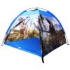 Dinosaur Kids Play Tent 48 * 48 * 43 inch Realistic Toddler Kids Tent as Dinosaur Toys Perfect for Boys Girls Ages 3 4 5 Indoor Outdoor Adventures as Gift Playhouse for Holidays Present view 1