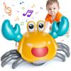 Beby Buty Crawling Crab Baby Toy, Infant Tummy Time Walking Dancing Moving Crab Toys for Babies Girl Boys, Crawling Crab Baby Toy Toddler Birthday Gifts view 1