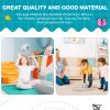 Shappy 3 Inches Foam Dice Fun Filled Large Educational Toy Kawaii Giant Decorative Eva Foam Jumbo Dice Big Square Building Blocks for Board Game Nights Learning Sessions(White,1 Pc) view 3