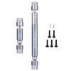 1/24th RC Steel Driveshaft CVD 32+64mm Transmission Shaft for Axial SCX24 Deadbolt AXI90081 AXI00004 4WD Crawler Car (Grey) view 1