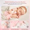 Strawberry Fairy 10 PCS Baby Gift Set for Girls, Newborn Essentials Stuff Baby Girl Gifts, Baby Girl Gift Basket, Gender Reveal Gifts Basket with Rattle Swaddle Blanket view 4