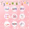 GirlsHome Kids Makeup Set for Girl 56 Pcs Washable Real Cosmetic, Non-Toxic Frozen Toys Toddler Makeup Kit, Frozen Princess Dress up Kit Christmas & Birthday Girl Gift for 3-12 (Frozen Pink) view 2