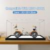 Acrylic Display Case for Le-go 42182 Lunar Roving Vehicle Model - Sturdy Protection for Your Collectible (Model Not Included) (mirror 2mm) view 2