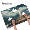 1000 Piece Jigsaw Puzzles for Adults Challenging Puzzle Wooden Picture Puzzle Personalized Custom Lighthouse Seaside Wood Puzzle for Family Game Nights Gifts 29.5x19.7 inches Puzzle view 4