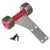 ZLiT RC Car Head Up Wheel for ARRMA 1/18 Granite Grom RC for ARRMA 1/18 Typhon Grom RC Car Wheelie Bar Kit (Red) view 2