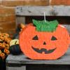 Pumpkin Piata Funny Piata with Blindfold and Bat for Halloween Party, Cinco De Mayo, Fiestas Decorations Party Favors view 3
