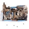 3D Puzzles for Adults - Marble Runs Building Set, Wooden Model Kits, Marble Spaceport+Marble Night City+Link Pack view 1