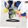 ibasenice 8pcs DIY Rc Car Parts Rubber Tank Tracks Replacement for Robot Tanks DIY for Rc Vehicles view 2