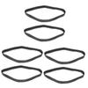 VICASKY 6pcs Rubber Tank Tracks for Robot Wide Compatible Rc Models Easy to Assemble Replacement Parts for Enhanced Stability and Problem-Solving Skills view 1