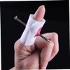 5Pcs Novelty Bloody Nail Through Finger Prank Trick Joke Props April Fool Halloween Party Spoof Toy. view 3
