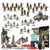 Warlord Bolt Action Battle of The Bulge Starter Set - Role Playing Strategy Board Games for Adults, Table Top WWII Strategic Wargaming Kit - Tabletop Military History RPG with Terrain view 2