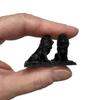 2 Pc Set Miniature 1/12 Scale Dollhouse Accessory Lion Bookends Unpainted DIY Resin Bookcase Decor by Little Things of Interest view 2