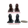 2 Pc Set Miniature 1/12 Scale Dollhouse Accessory Lion Bookends Unpainted DIY Resin Bookcase Decor by Little Things of Interest view 3