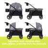 Baby Trend Navigator PRO 2-in-1 Stroller Wagon, Dash Sage view 3