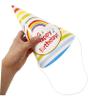 WHAMVOX 50pcs Colorful Birthday Party Cone Hats Lightweight Paper Birthday Headdress for Adults for Celebrations Anniversaries and Festivals Festive Party Supplies view 2