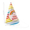 WHAMVOX 50pcs Colorful Birthday Party Cone Hats Lightweight Paper Birthday Headdress for Adults for Celebrations Anniversaries and Festivals Festive Party Supplies view 4