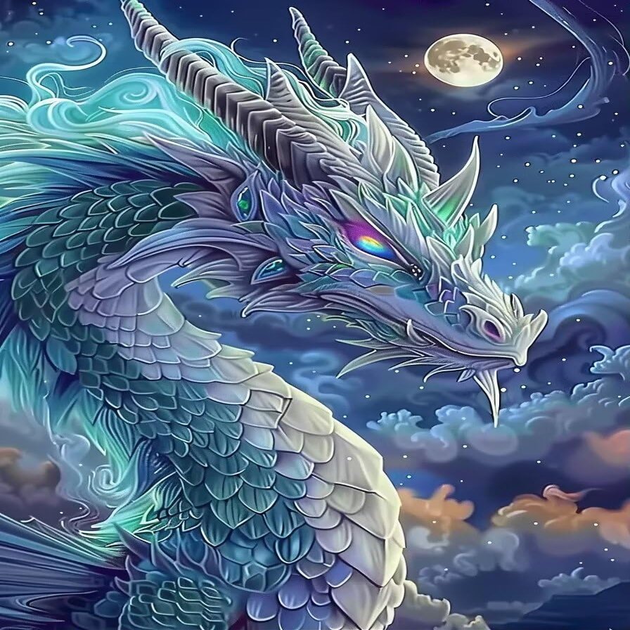 1000 Piece Adult Puzzle, Glowing Green Dragon, Puzzle Educational Gift, Unique Room Decor Exercise Willpower - Idea Gift