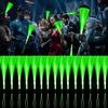 YOFOBU 30 PCS Green Fiber Optic Wands Glow Fiber Wands Bulk LED Light Up Wands with 3 Flashing Modes LED Flashing Sticks for Halloween Christmas St. Patricks Day Easter Wedding Bridal Shower Birthday view 1