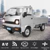 Dodoore WPL D12 RC Kei Truck, 1:10 Scale Remote Control Drift Car, 2.4GHz All Terrain Off Road Pickup Truck Crawler with Brushed Motor, LED Headlights, 2 Batteries RTR for Adults (Silver) view 2