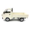 Dodoore WPL D12 RC Kei Truck, 1:10 Scale Remote Control Drift Car, 2.4GHz All Terrain Off Road Pickup Truck Crawler with Brushed Motor, LED Headlights, 2 Batteries RTR for Adults (White) view 3