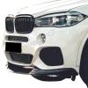 Car Front Bumper Splitter Lip Body Kit Spoiler Gloss Black Canard Compatible for BMW X5 F15 M Sport 2014-2018(Carbon Look) view 4