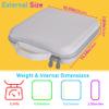 Aenllosi Hard Carrying Case for GiiKER Smart Four 3D AI-Powered 4 in a Row Game and GiiKER Tic Tac Toe Bolt Game view 4