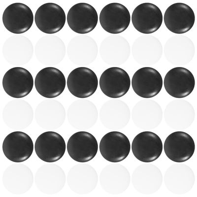 ibasenice Go Chess Pieces Set 500 Pcs Double Convex Resin Stones for Go Game Accessories Portable Mini Stones for Board Games and DIY Crafts