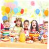 Abaodam 2pcs Cute Boys and Girls Birthday Crown Hats Decorative Crowns for Boys Girls Fun Party Accessories for Dress-up Role-play Birthday Photo Prop view 4