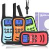 QUOLIX Walkie-talkies for Kids 4 Pack, Rechargeable Kids Walkie-talkies with Long Range, 2 3 4 5 Year Old Boys Girls Birthday Gift & Toys for Xmas view 1
