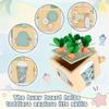 Auezona Montessori Toys for 1 Year Old - 4 Year Olds, 10 in 1 Wooden Busy Activity Cube for Toddlers, Preschool Educational Toys, Birthday, for Boys Girls Aged 1 2 3 4 Year view 3