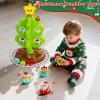 Surelect My First Christmas Tree for Toddlers, Musical Light Up Montessori Decor Toy with Ornaments, Mini Train Set, Roly Poly Toys, Finger Puppets, Birthday Xmas Gifts for Little Kids Boys and Girls view 4