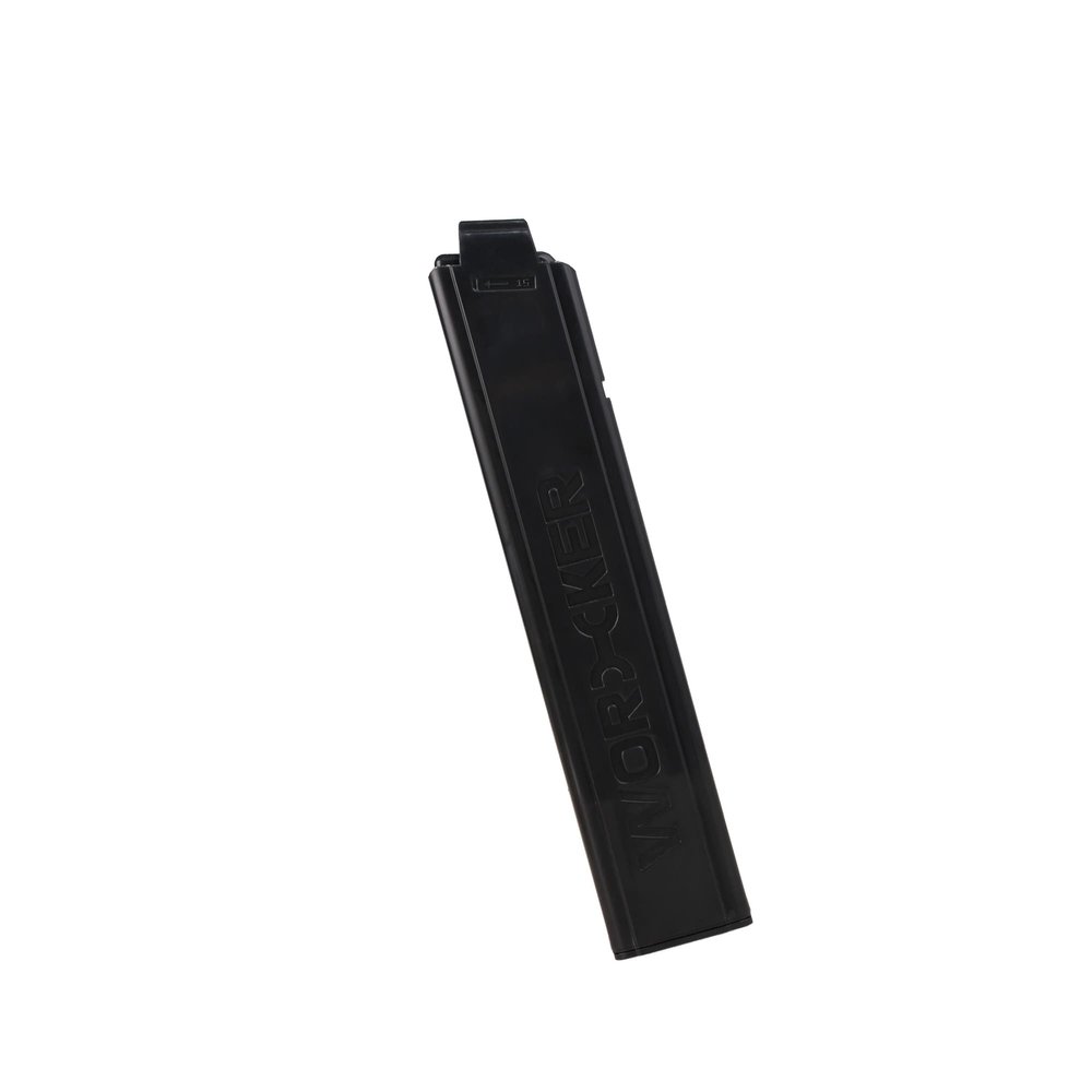 Worker Mod 15-Darts Mini Angled Talon Stefan Short Dart Quick Reload Magazine Clip for Nightingale Blaster Toy (Black)