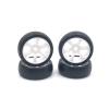 VBCERSDZ RC Wheel Tire Compatible with Wltoys 284131 K969 K989 P929 for Mini-Z for Mini-D 1/28 RC Car Upgrades Parts 4 Pcs Plastic Drift Tire Tyre view 2