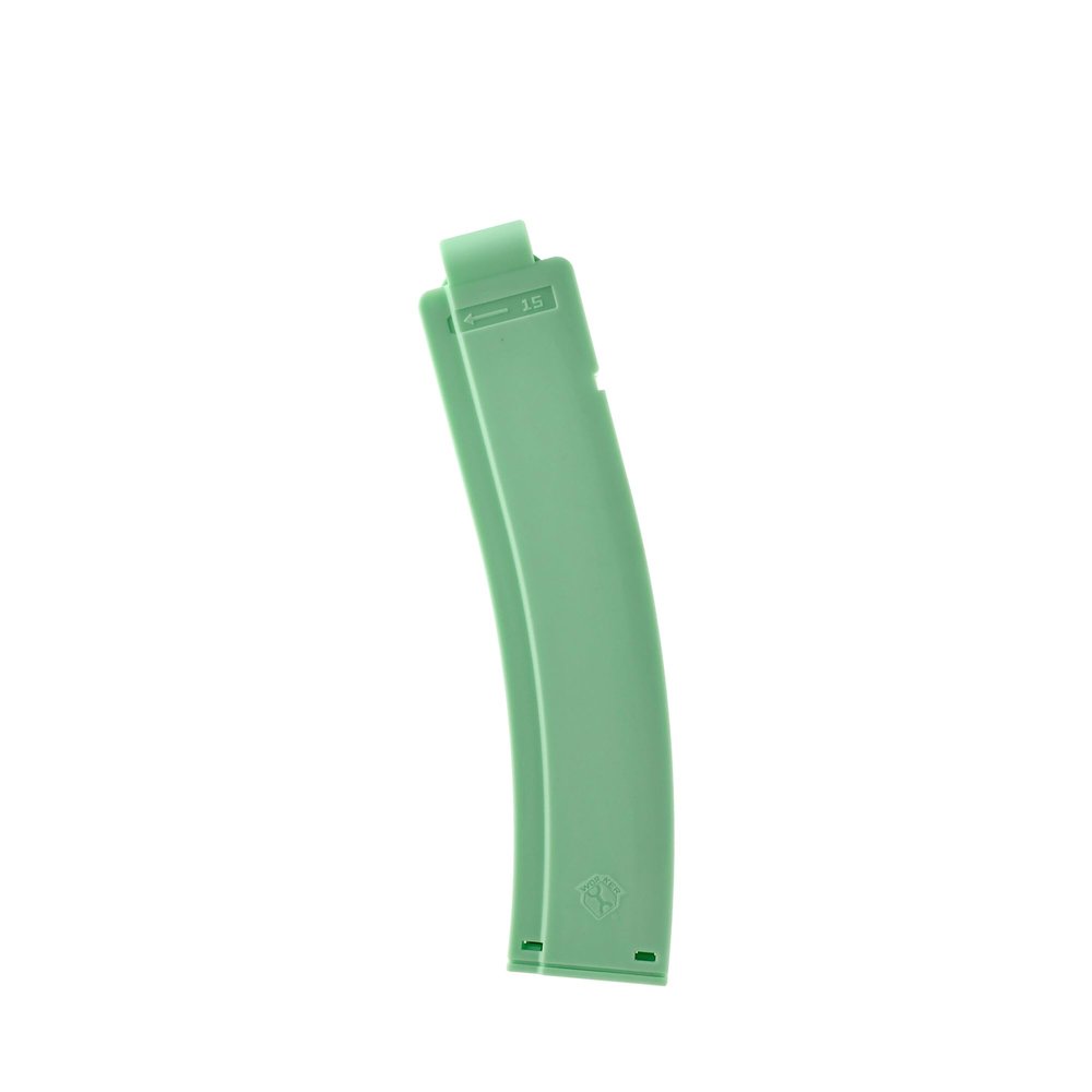 Worker Mod Banana 15-Darts Talon Short Dart Quick Reload Magazine Clip for Harrier Seagull Blasters and Worker Magazine Neck Toy (Matcha Green)