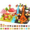 110PCS Magnetic Blocks - Build Mine Magnet World Magic Teleport Pipes Set, Building STEM Sensory Toddler Toys for 3+ Year Old Boys & Girls, Compatible with All Magworld 1 Magnetic Blocks Kids Toys view 1